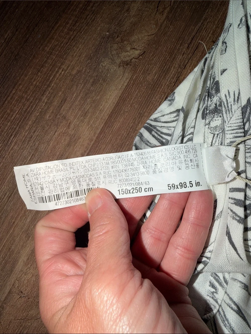 Zara Home Floral/Palm Leaf 59